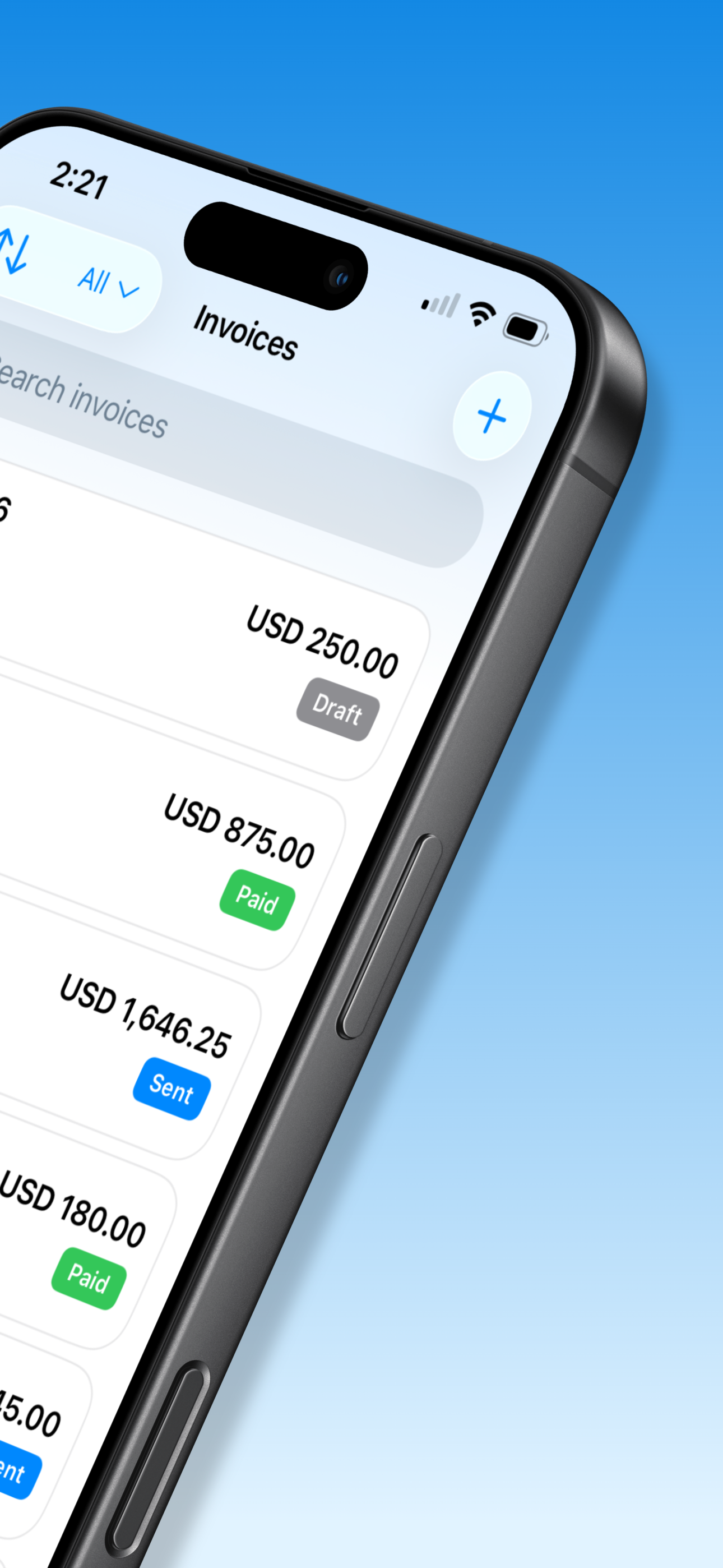 BettaInvoice app screenshot 08